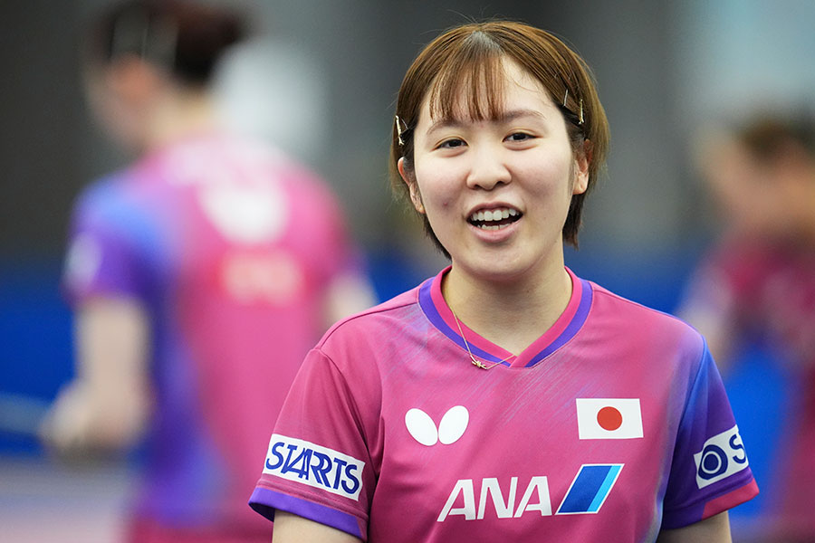 卓球・平野美宇【写真：アフロスポーツ】