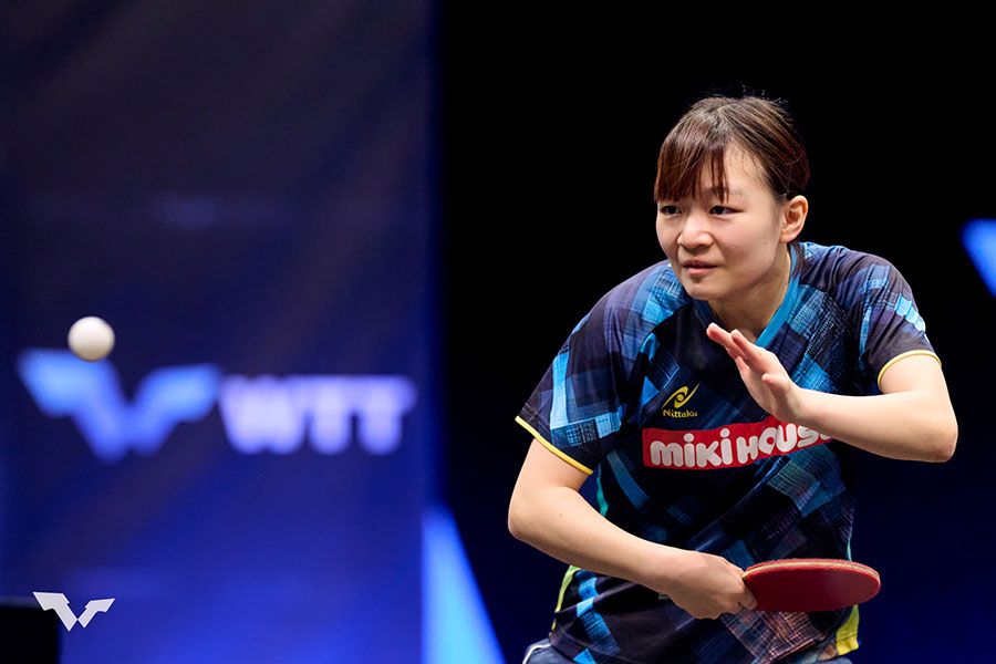 横井咲桜【写真：World Table Tennis提供】