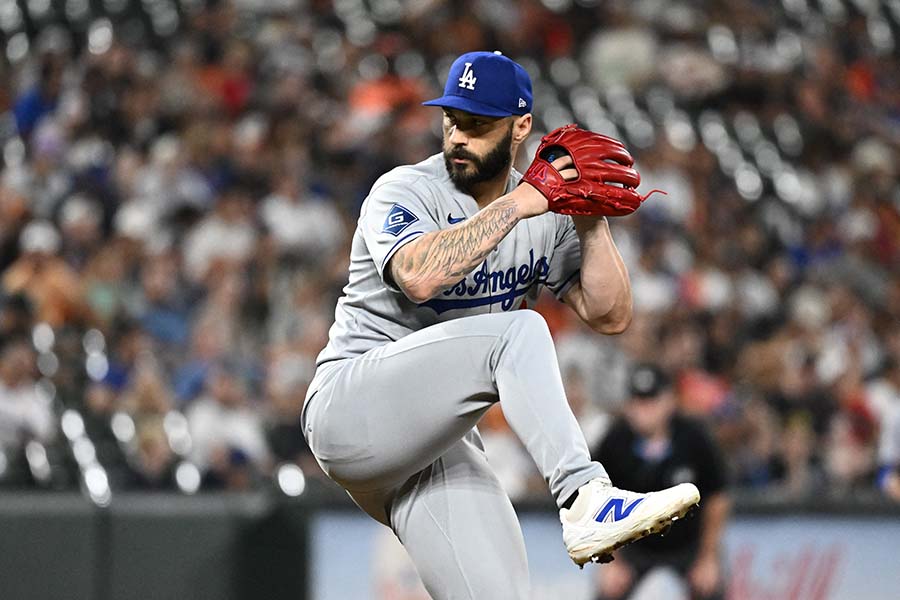 ドジャースのタナ-・スコット【写真:ロイター】