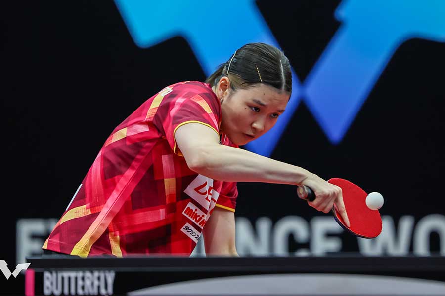 橋本帆乃香【写真：World Table Tennis提供】