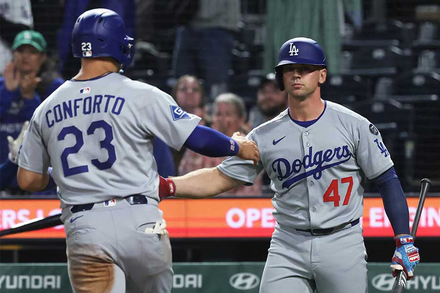 ドジャースのベン・ロートベット【写真：ロイター】