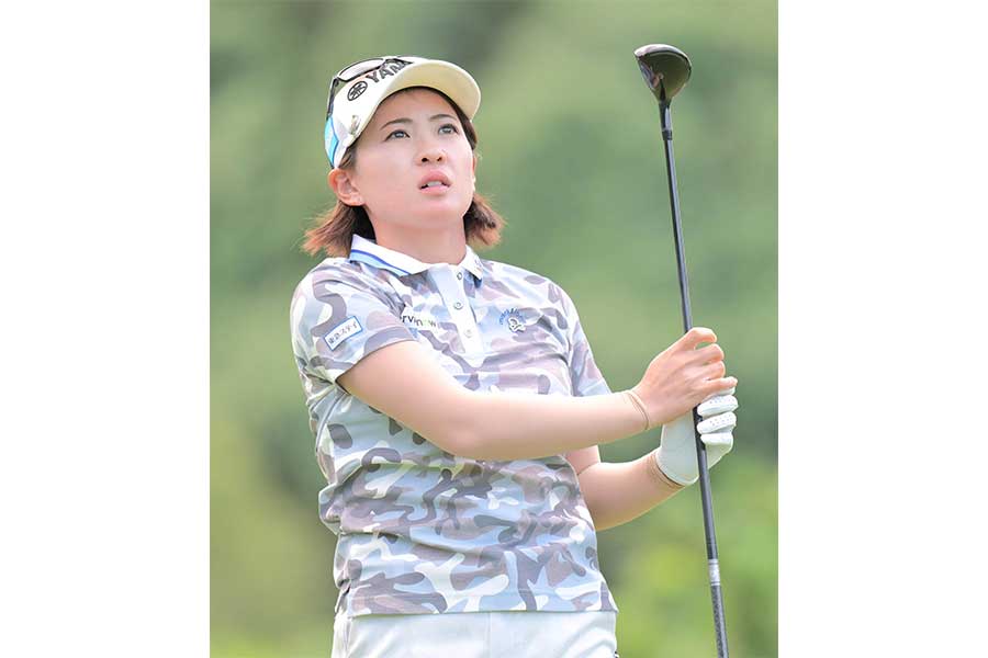 ゴルフ5レディスで3位になった永井花奈【写真：スポーツ報知/アフロ】