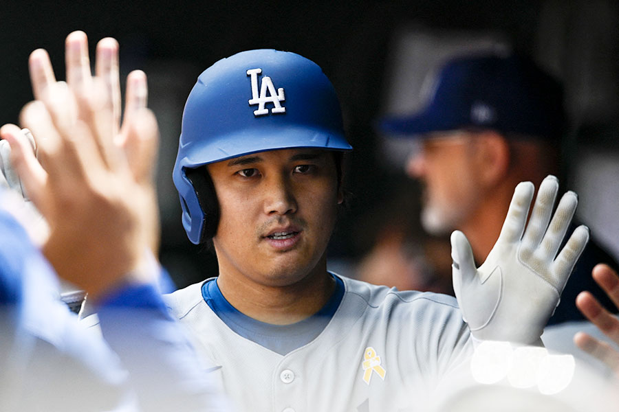 ドジャースの大谷翔平【写真：ロイター】