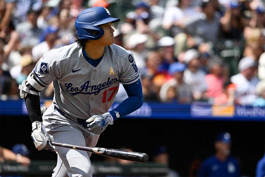 ドジャースの大谷翔平【写真：ロイター】