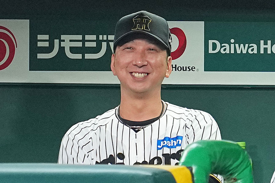 阪神・藤川球児監督【写真：産経新聞社】