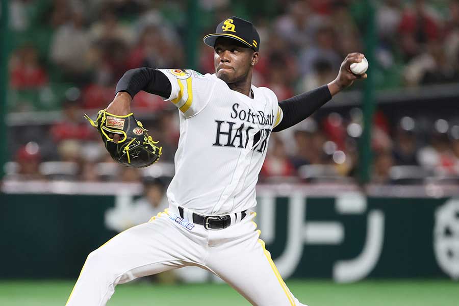 リバン・モイネロ投手【写真：産経新聞社】