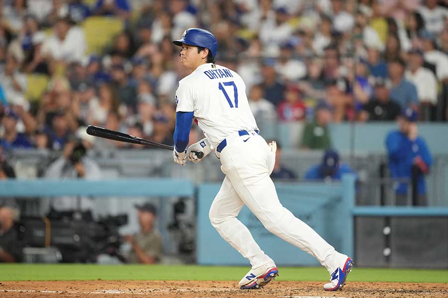 ドジャースの大谷翔平【写真：ロイター】