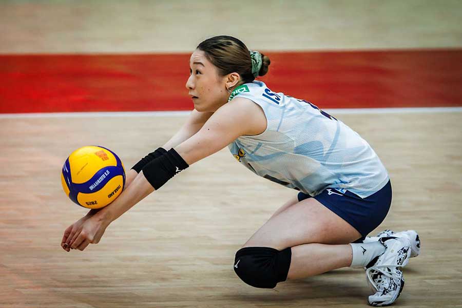 石川真佑【写真：Volleyball World提供】