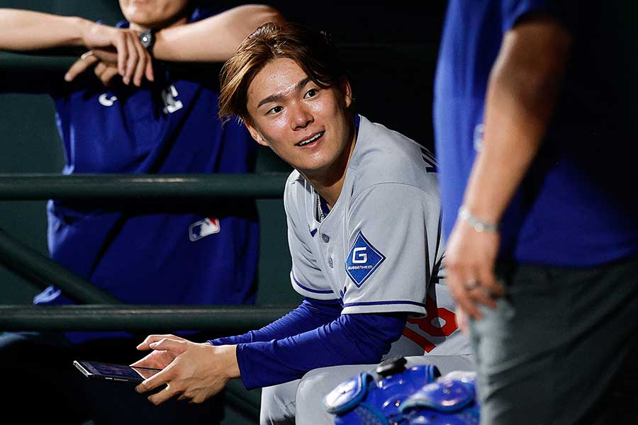 ドジャースの山本由伸【写真：ロイター】