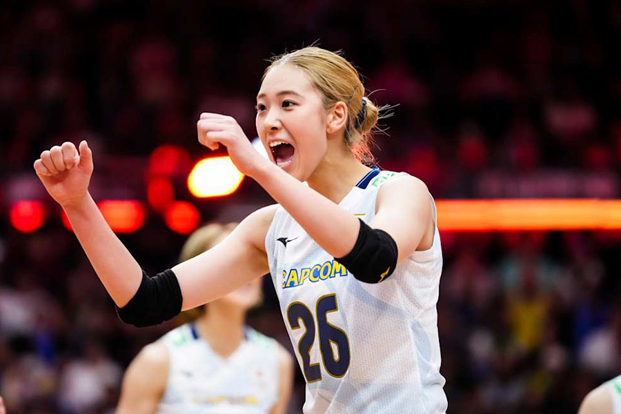 女子バレー世界選手権に出場した佐藤淑乃【写真:Volleyball World提供】