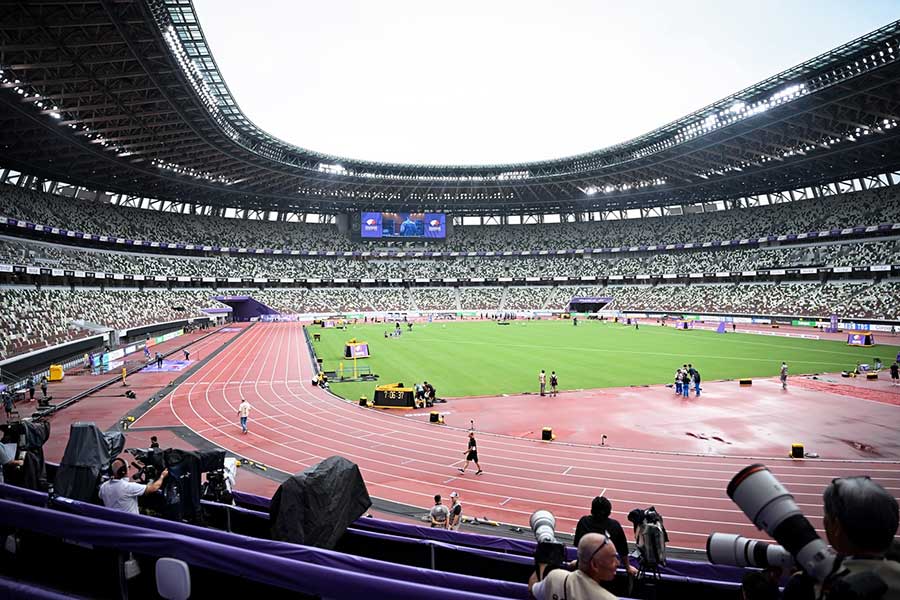 陸上の世界選手権東京大会が開幕した【写真：中戸川知世】