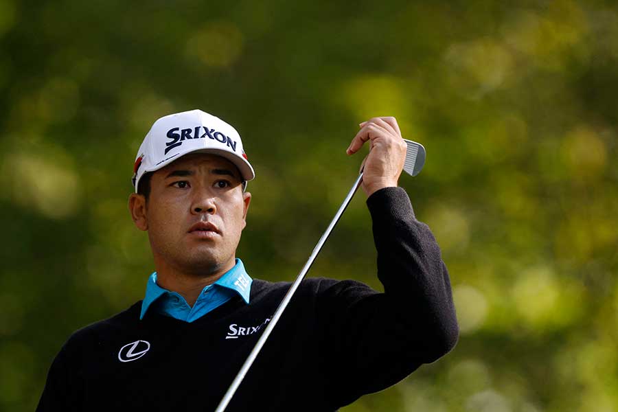 BMW PGA選手権に出場している松山英樹【写真：ロイター】