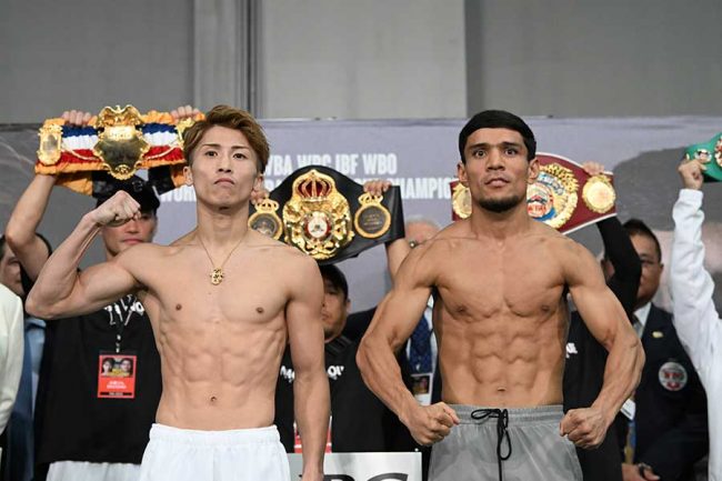 井上尚弥＆アフマダリエフが計量一発パス！ 異例の一般公開に約1500人