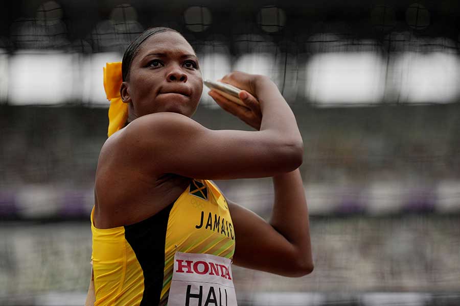 女子円盤投げのサマンサ・ホール【写真：ロイター】