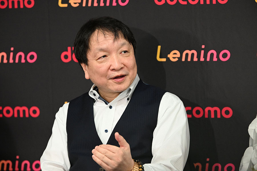 取材に応じた大橋秀行会長【写真:徳原隆元】