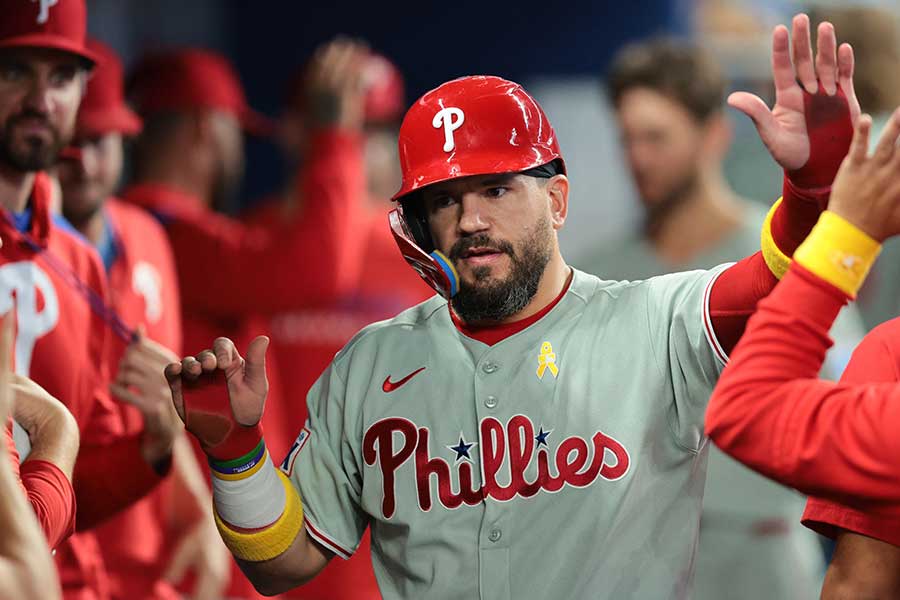 フィリーズのカイル・シュワーバー【写真：ロイター】