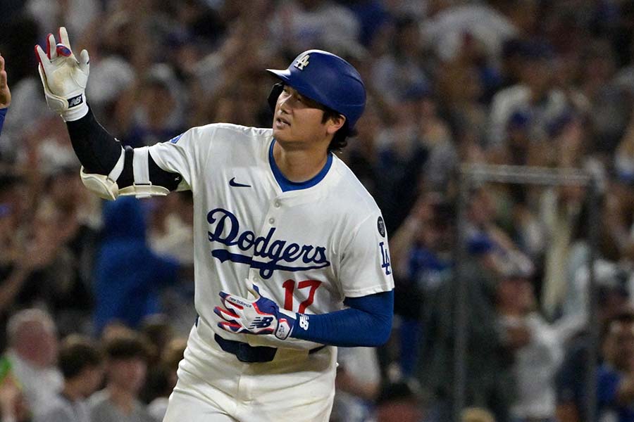 ドジャースの大谷翔平【写真：ロイター】