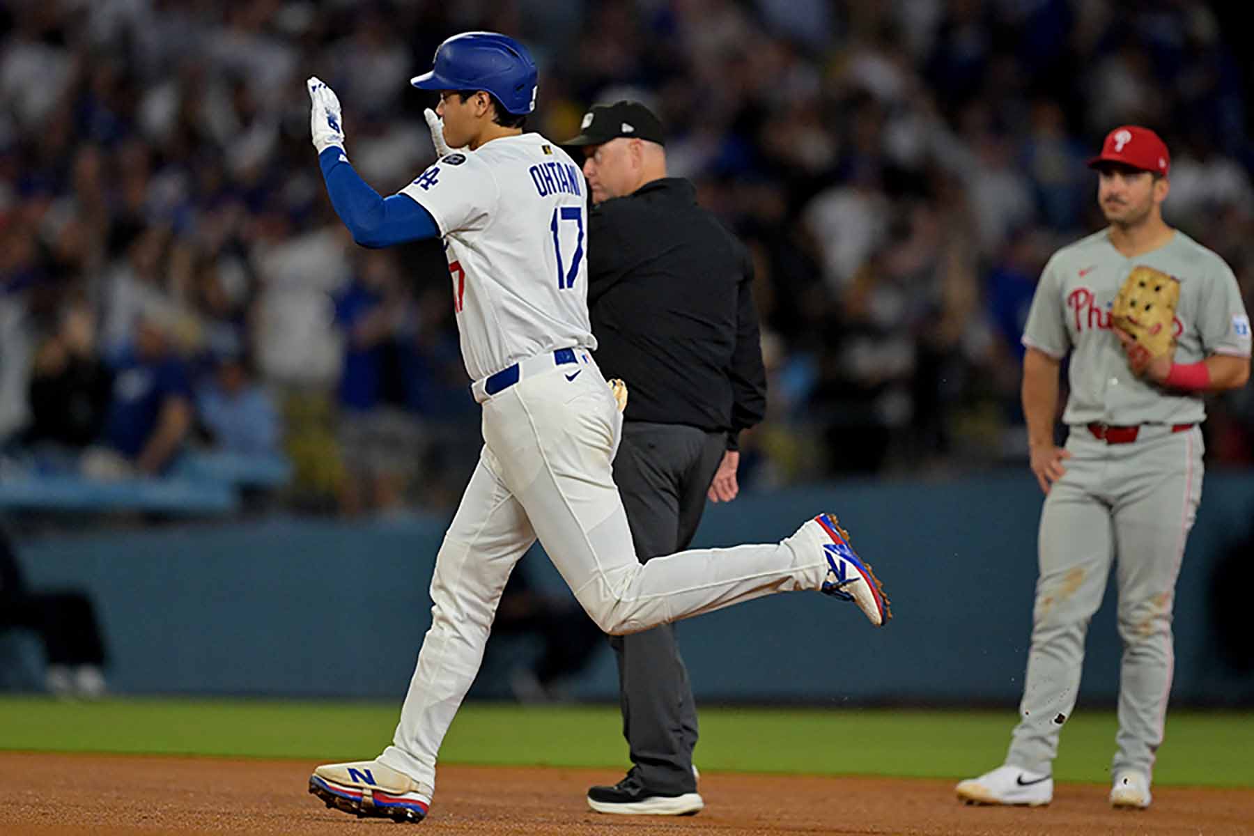 今季第51号を放ったドジャースの大谷翔平【写真:ロイター】