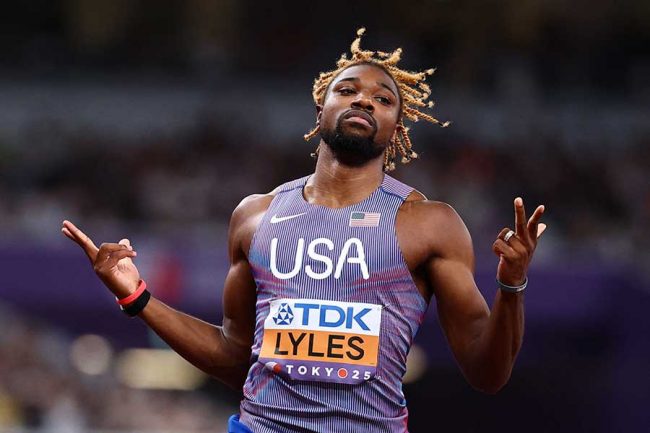 ライルズ、準決勝から衝撃の19秒51！ 200m今季世界最速に国立騒然、19