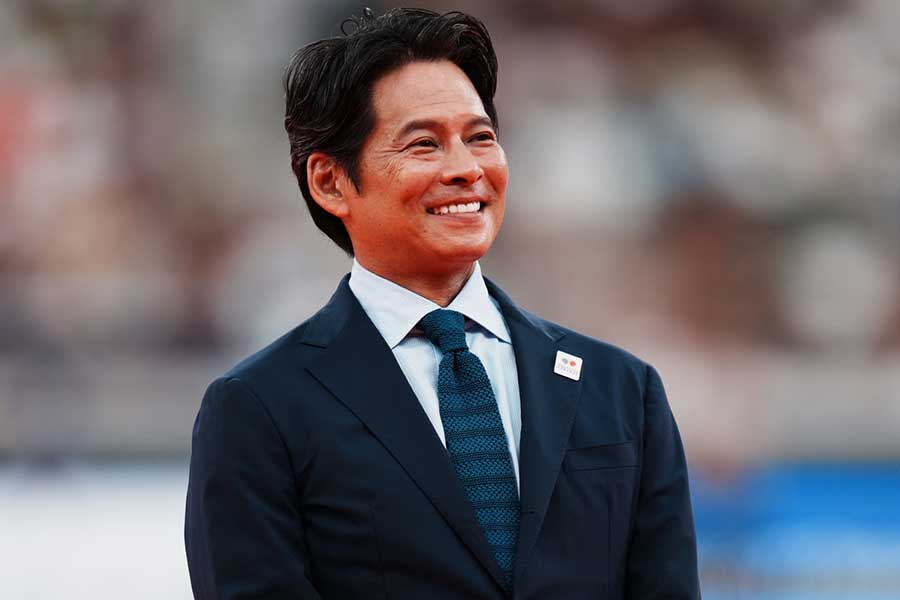 大会アンバサダーの織田裕二【写真：中戸川知世】