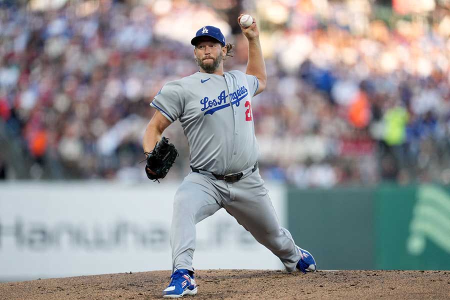 ドジャースのクレイトン・カーショー【写真：ロイター】