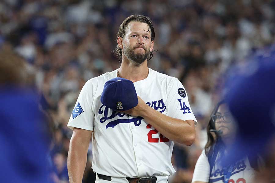 ドジャースのクレイトン・カーショー【写真:ロイター】