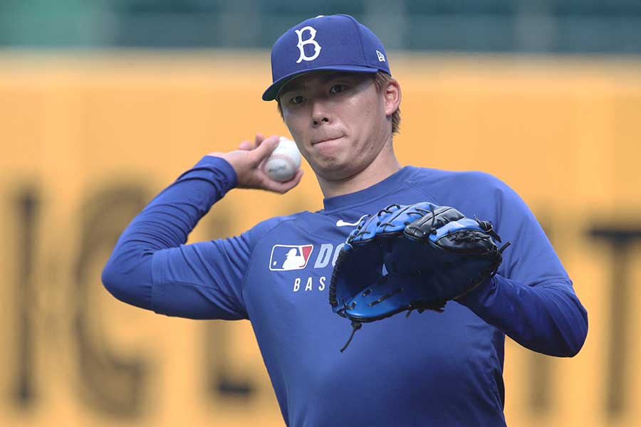 ドジャースの山本由伸投手【写真：ロイター】