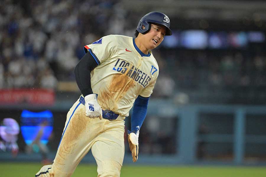 今季53号を放ったドジャースの大谷翔平【写真：ロイター】