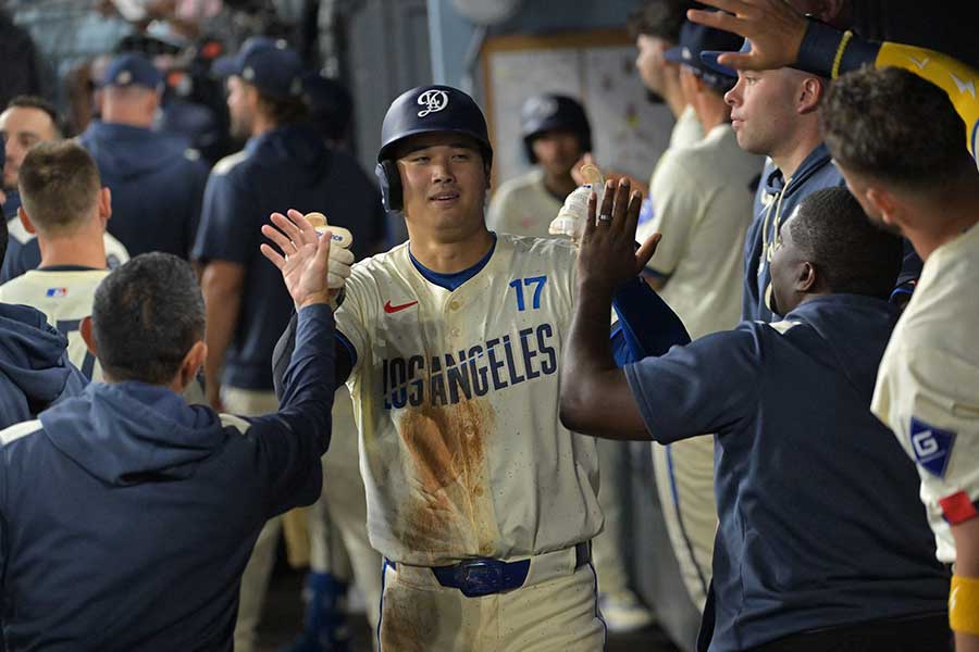 53号を放ったドジャースの大谷翔平【写真：ロイター】