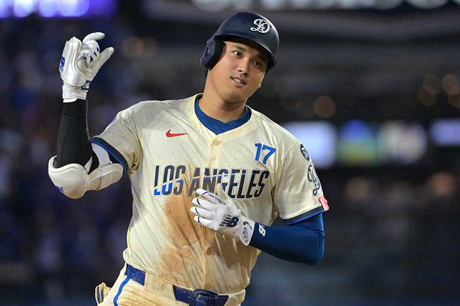 53号を放ったドジャースの大谷翔平【写真：ロイター】