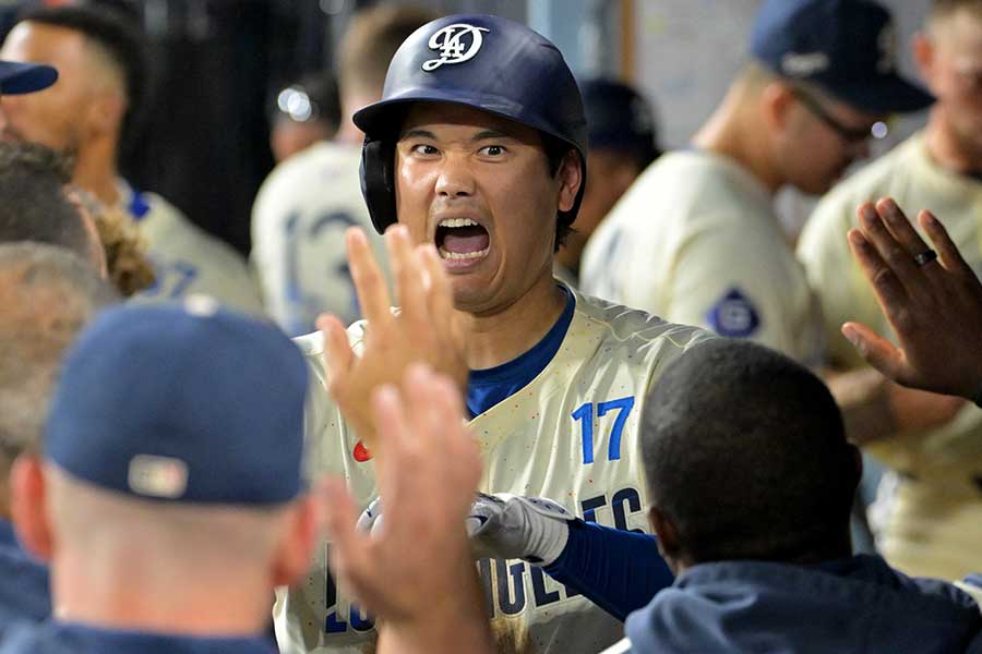 ドジャースの大谷翔平【写真：ロイター】