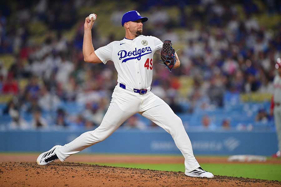 ドジャースのブレイク・トライネン【写真：ロイター】