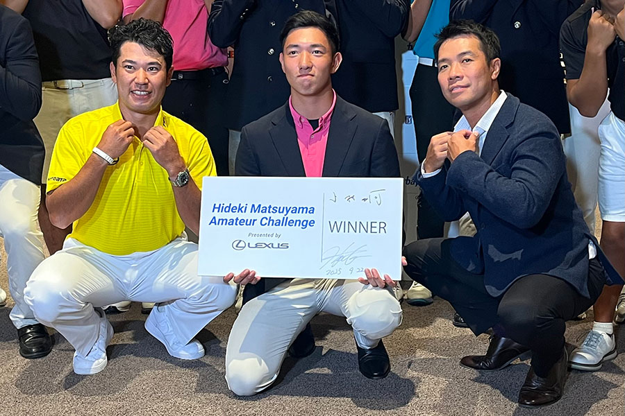 松山から「一緒に頑張っていきましょう」とエールを送られた【写真：編集部】