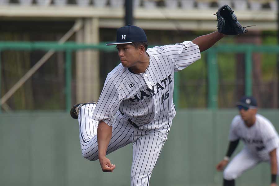 パワーをどう投球につなげるか…投球は医師としての今後にも貴重な時間【写真：羽鳥慶太】