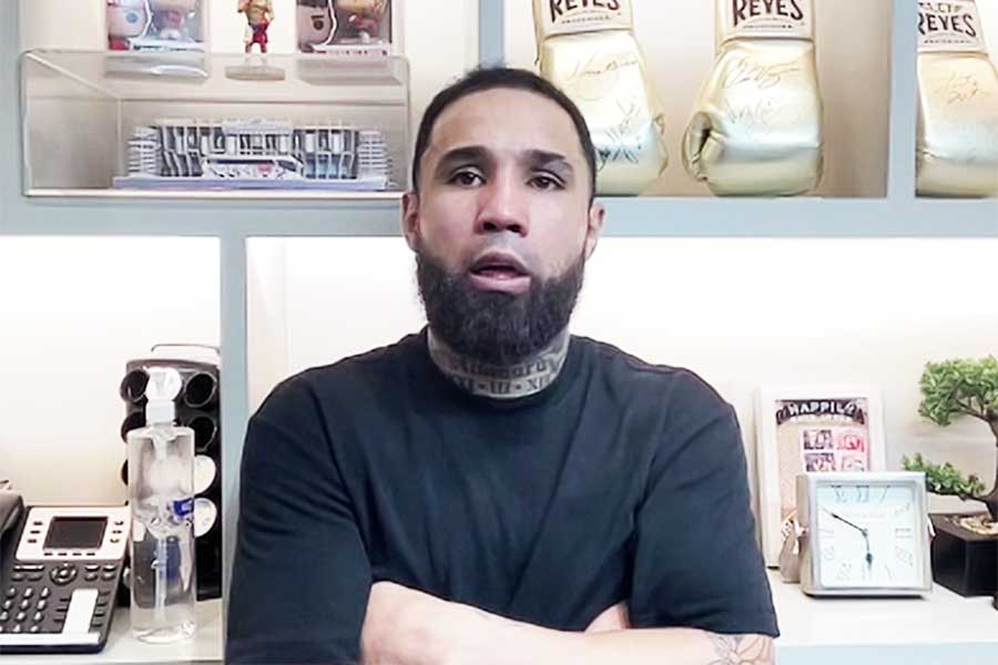 オンライン会見に出席したルイス・ネリ