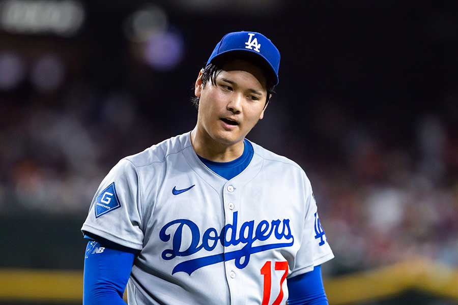 6回まで投げ切ったドジャースの大谷翔平【写真：Imagn/ロイター/アフロ】