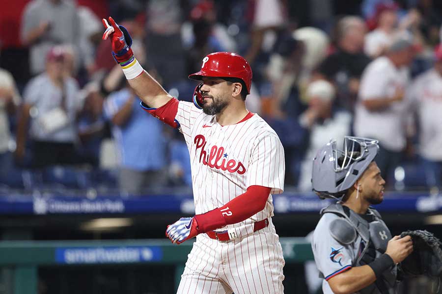 フィリーズのカイル・シュワーバー【写真：ロイター】