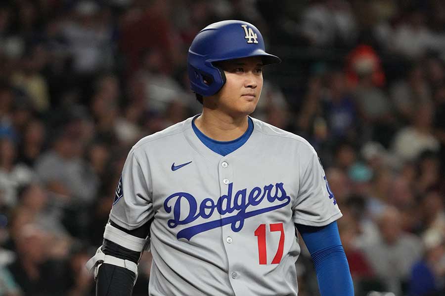 ドジャースの大谷翔平【写真：ロイター】