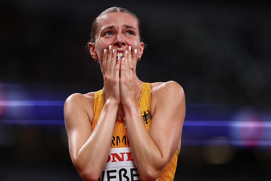 東京世界陸上1500メートルに出場したネレ・ヴェッセル【写真:ロイター】