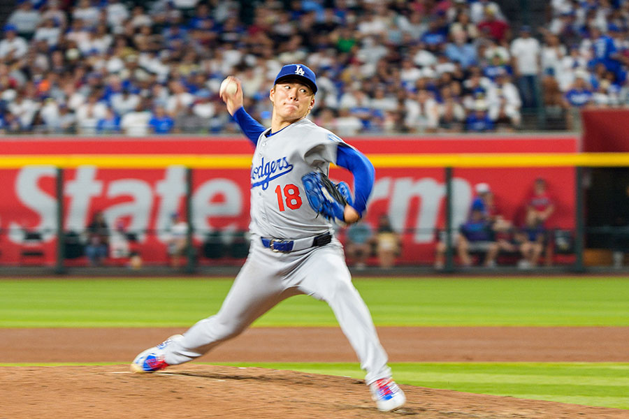 ドジャースの山本由伸【写真：ロイター】