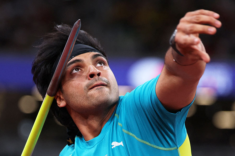 男子やり投げで8位入賞したニーラジ・チョプラ【写真：ロイター】