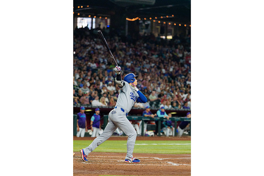 54号2ランを放ったドジャースの大谷翔平【写真：ロイター】