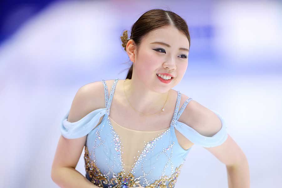 紀平梨花【写真：西村尚己/アフロスポーツ】