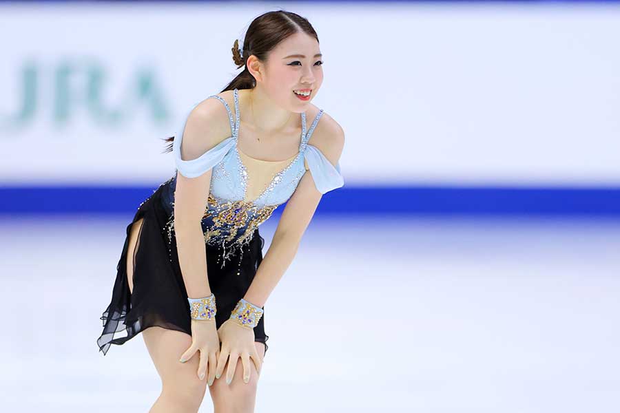 紀平梨花【写真：西村尚己/アフロスポーツ】