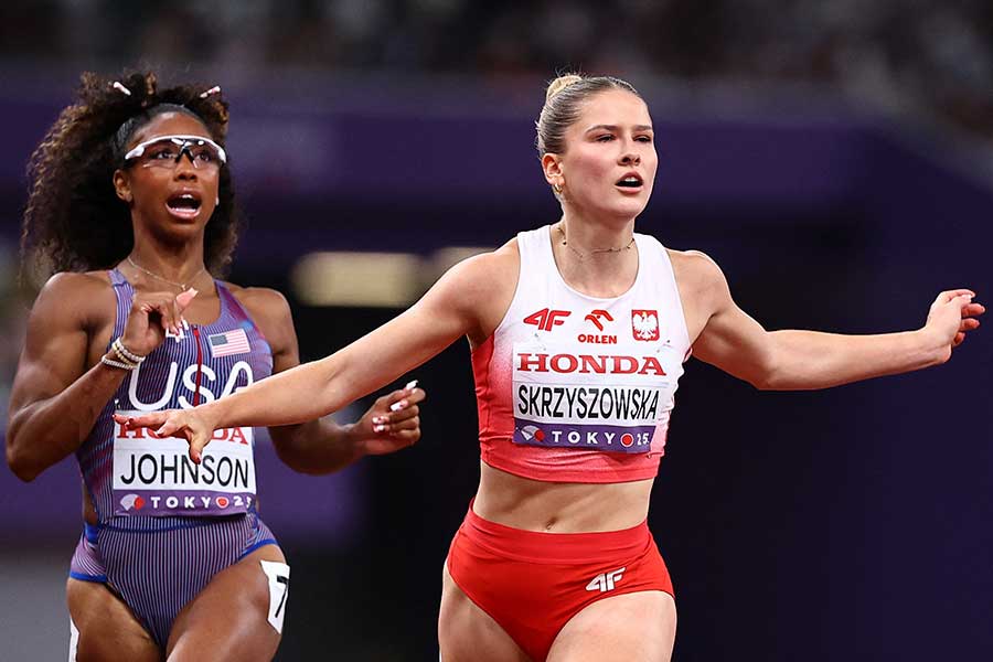 ピア・スクジショフスカ（右）【写真：ロイター】