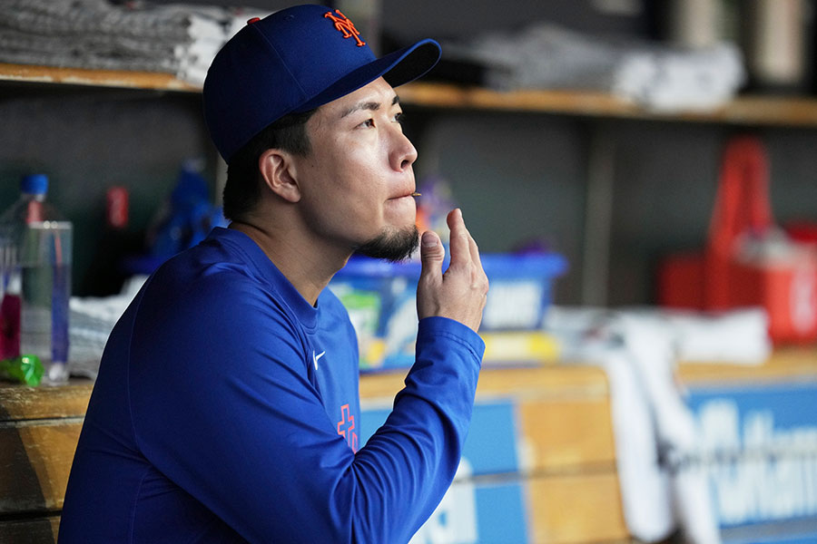 メッツの千賀滉大【写真：AP/アフロ】