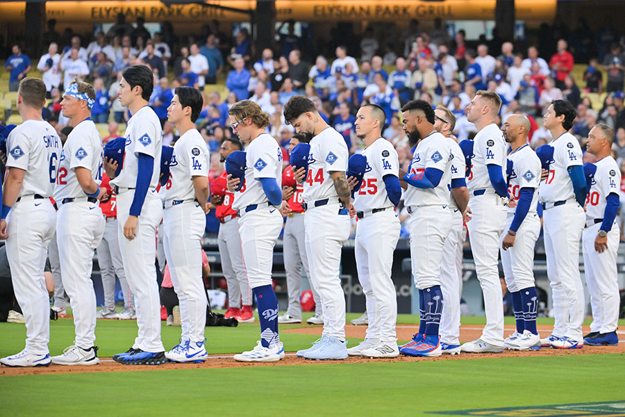 ドジャース【写真：ロイター】