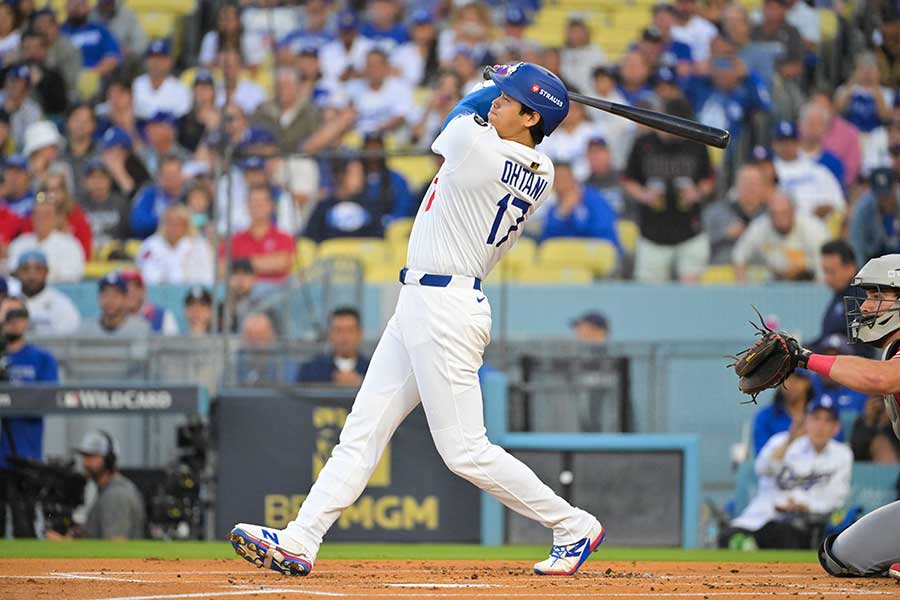 ドジャースの大谷翔平【写真：ロイター】