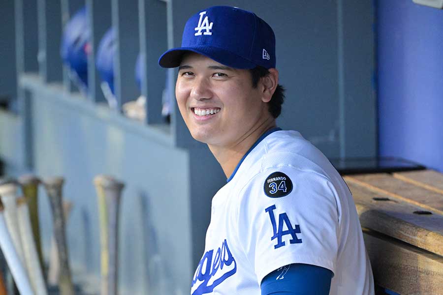 ドジャースの大谷翔平【写真：ロイター】