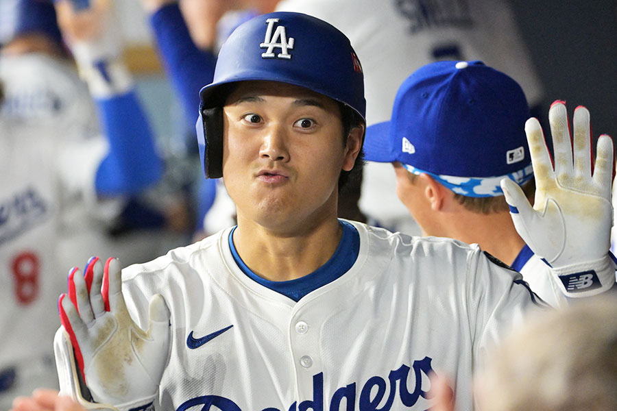 ドジャースの大谷翔平【写真:ロイター】